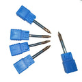 Dingli Tungsten Carbide End Mill Straight Shank Inverted Cone Cutters