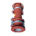 DN600 Limit Rod Stainless Steel Corrugated Metal Compensator Pipe Bellow Expansion Joint