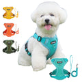 Wholesale Soft & Adjustable Polyester Pet Harness Vest Breathable Air Mesh with Reflective Solid Pattern for Small Dogs & Cats