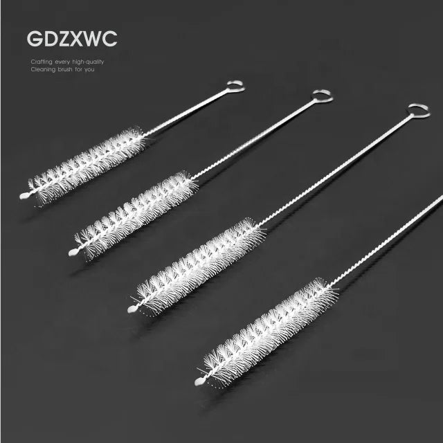 Espresso Group Cleaning Twist Tube Stainless Steel Brush 100/125/165/175mm Kitchen Utensils Food Grade Straw Cleaner