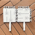 MDFSUB Free Sample Sublimation Blank Paddles Fan 2024 Mdf Photo Frame Mdf Grad Plaques Blank Sublimation Grad&2024 Paddle Fans