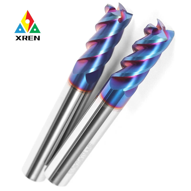 Premium HRC65 Tungsten Carbide CNC Milling Cutter Extra Long 4-Flute Square End Mill Customizable ODM OEM for Stainless Steel