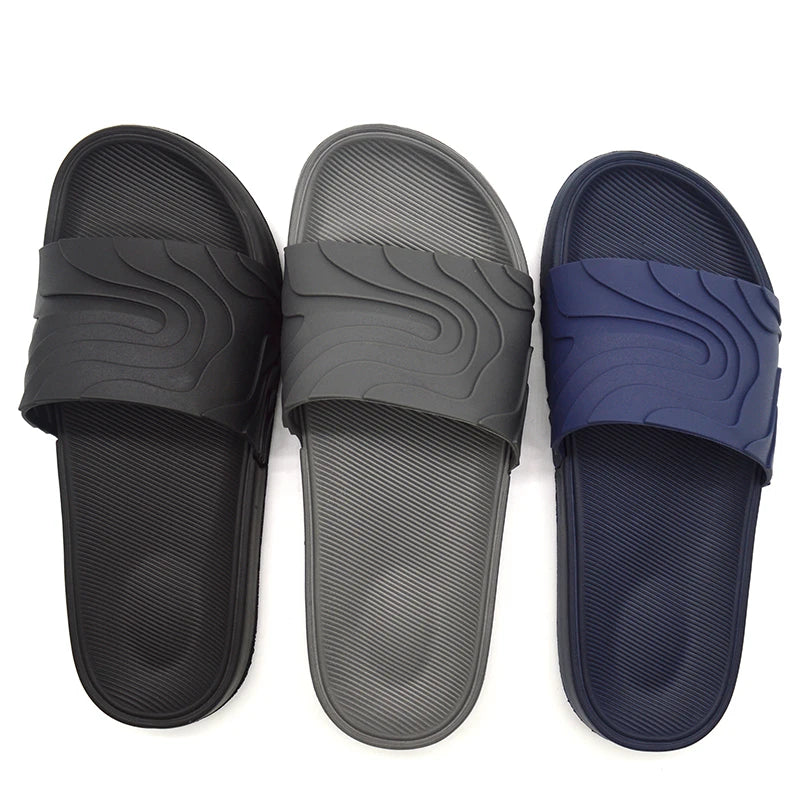 Unisex Custom Logo Sandals New Flat Platform Slides for Outdoor Use for Men and Women Made From EVA Material