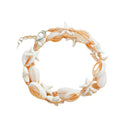 Simple Personalized Hawaiian Beach Style Starfish Shell Braided Necklace