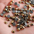 Hisenlee SS12 Colorful Glass Hotfix Rhinestones Crystal Flatback 1440Pcs Iron Strass Clothing Handicraft Decoration Shoes Bags