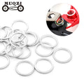 MUQZI Double Change Single Bicycle Crankset Screw Washer 1mm 2mm Aluminum Bike Chain Ring Bolt Spacer