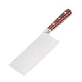 7 Inch 3Cr13 Stainless Steel Kitchen Cleaver Knife with Ergonomic Pakka Wood Handle High-Polish Finish Ambidextrous Design