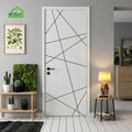 Simple Flush Modern Manual Finished MDF Soundproof Internal Bedroom Doors