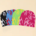 Wholesale Custom Graphic Skull Beanie Design Printed Knitted Streetwear Skull Caps Skully Hat Y2k Jacquard Beanie