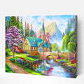 OEM ODM Custom Decoration Home Digital Oil Painting by Numbers 1-36 Colors Diy Paint by Numbers Kits Sets for Adults and Kids