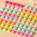Mini 10*11mm Colorful Star Beaded Resin Loose Beads Charm for DIY Handmade Necklace Bracelet Earring Jewelry Accessories