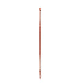 FOCSTAR Innovative Spring Double-Ended Earpick Rose Gold Silver Stainless Steel Ear Wax Removal Remover BTI002