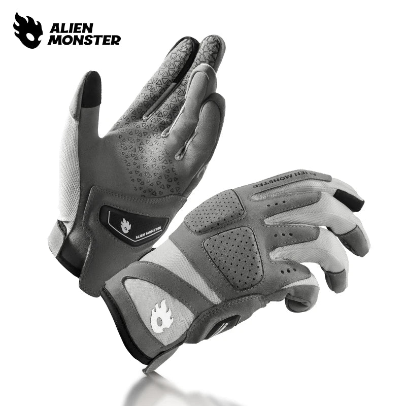 Alien Monster Gloves Touch Screen Racing Lightweight Racing Bike Glove Cycling Motocross Summer Motorcycle Gloves