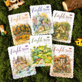 20 Sheets Per Pack Aquascape Sticker Pack Fairytale Town Series 6 Choices Forest Theme DIY Handbook