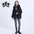 New Arrival Fall Winter Elegant Regular Style European Custom Made Wool Winter Coat Women