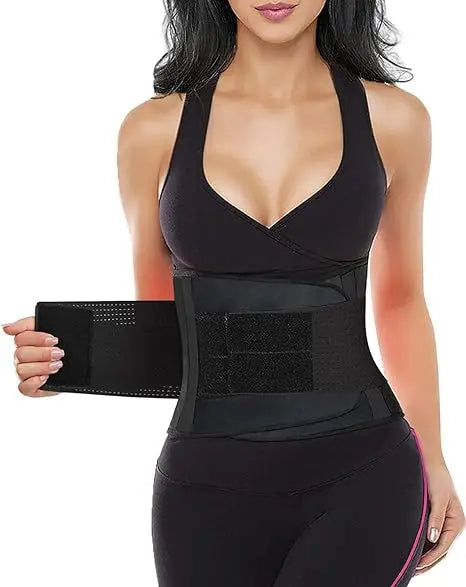 Workout Fitness Back Support Belts Waist Trainer Belt for Women Waist Trimmer Weight Loss