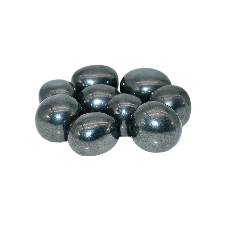 Wholesale 20-30mm Terahertz Tumbled Semi-Precious Gemstones Ball-Themed Polished Stones for Decoration