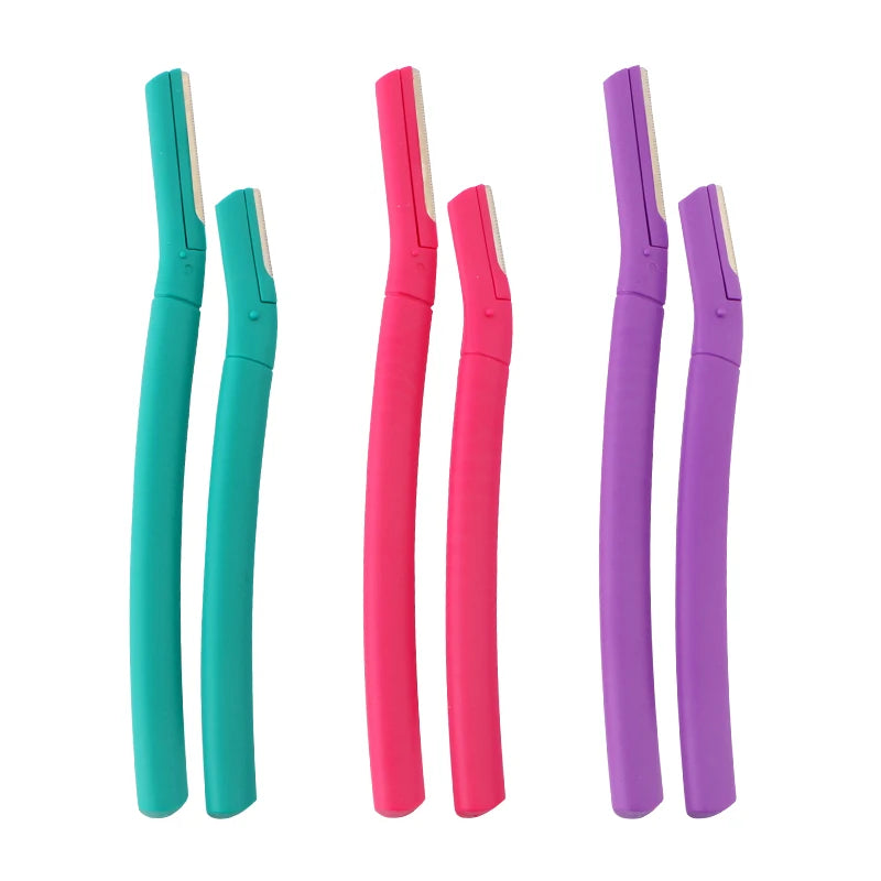 D115 Fashion Design Women Facial Hair Remover Shaving Trimmer Lady Makeup Tool Eyebrow razor
