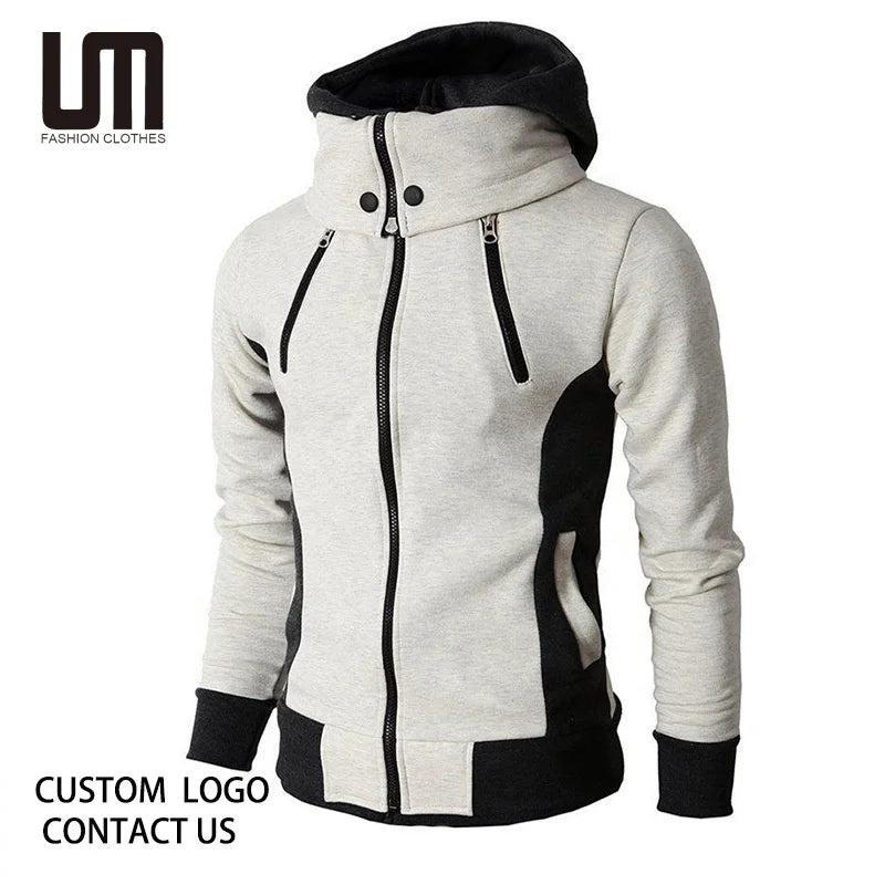 Liu Ming Hot Selling Cheap Wholesale Men Autumn Winter Casual Coats Hooded Outwear Slim Fit Plus Size Jacket