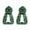 ZS1984 Hot Selling Fashion Geometric Earrings Women Statement Stud Earrings Jewelry