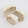 New Simple Home Decoration Storage Large Capacity Multifunctional 3-piece Cotton Rope Woven Basket Tightly Woven Cotton Baskets