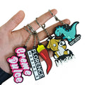 PVC keychain manufacturer wholesale cheap custom 2D/ 3d souvenirs PVC keychains for sale in China