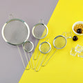 Practical Stainless Steel Kitchen Cookware Set Gadget Modern Design Skimmer Filter Mesh Spoon Flour and Butter Sieve Spoon