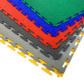 Durable PVC Garage Floor Tiles Removable Parking Plastic Interlock Flooring Tile