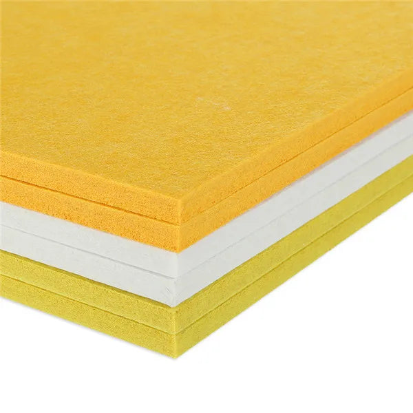 9mm High Density PET Felt Acoustic Wall Panels Sound Proof Padding Polyester Felt Decoration Board