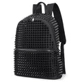 Large Punk Casual Traveling Daypack Rivet Backpack Black Studded Backpack for Women