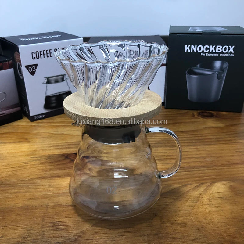 Pour Over Coffee Server for Barista Coffee Pot for Coffee Maker
