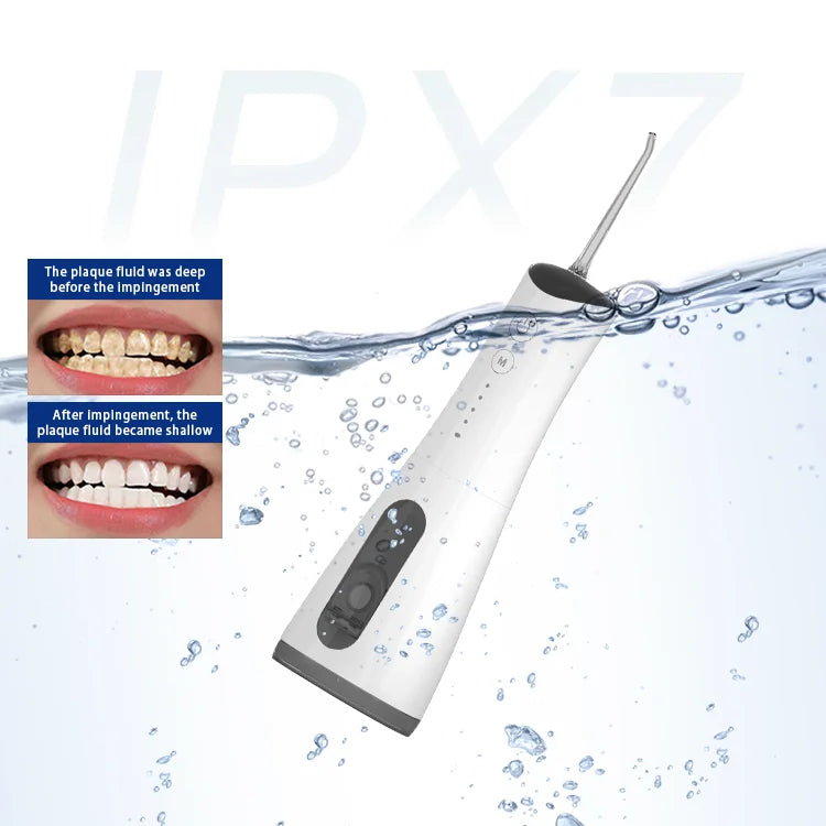 OEM IPX7 Waterproof Portable 300ML Dental Water Jet Teeth Flosser Plastic for Oral Irrigator for Home Travel-Wholesale