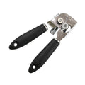 Classic Multifunction One Size Easy Adjustable Safty Plastic Garde Crank Soft Grip Handle Stainless Steel Can Opener