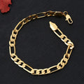 Tik Tok Hot Sale Men's Jewelry Metal Stainless Steel Curb Chain Bracelet