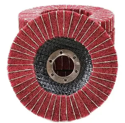 4.5 Inch Combined 115mm Flap Discs Nonwoven Combined Vertical Flap Discs for Polishing and Grinding