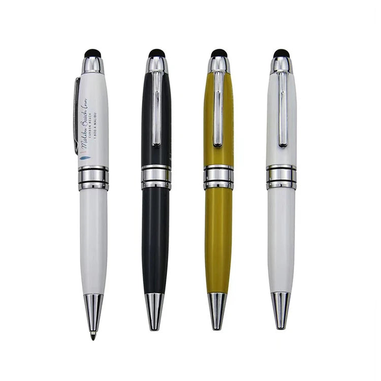 Custom Mini Luxury Metal Ball Pen for Stylus Personalized Logo Sports Style for Hotels Personalized Twist Pen
