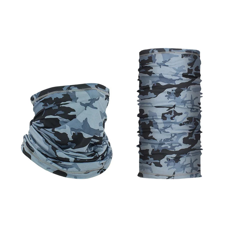 Summer Sun UV Protection Face Mask Neck Gaiter Scarf Headwear Breathable Bandana Multi Use Face Shield Bandanas