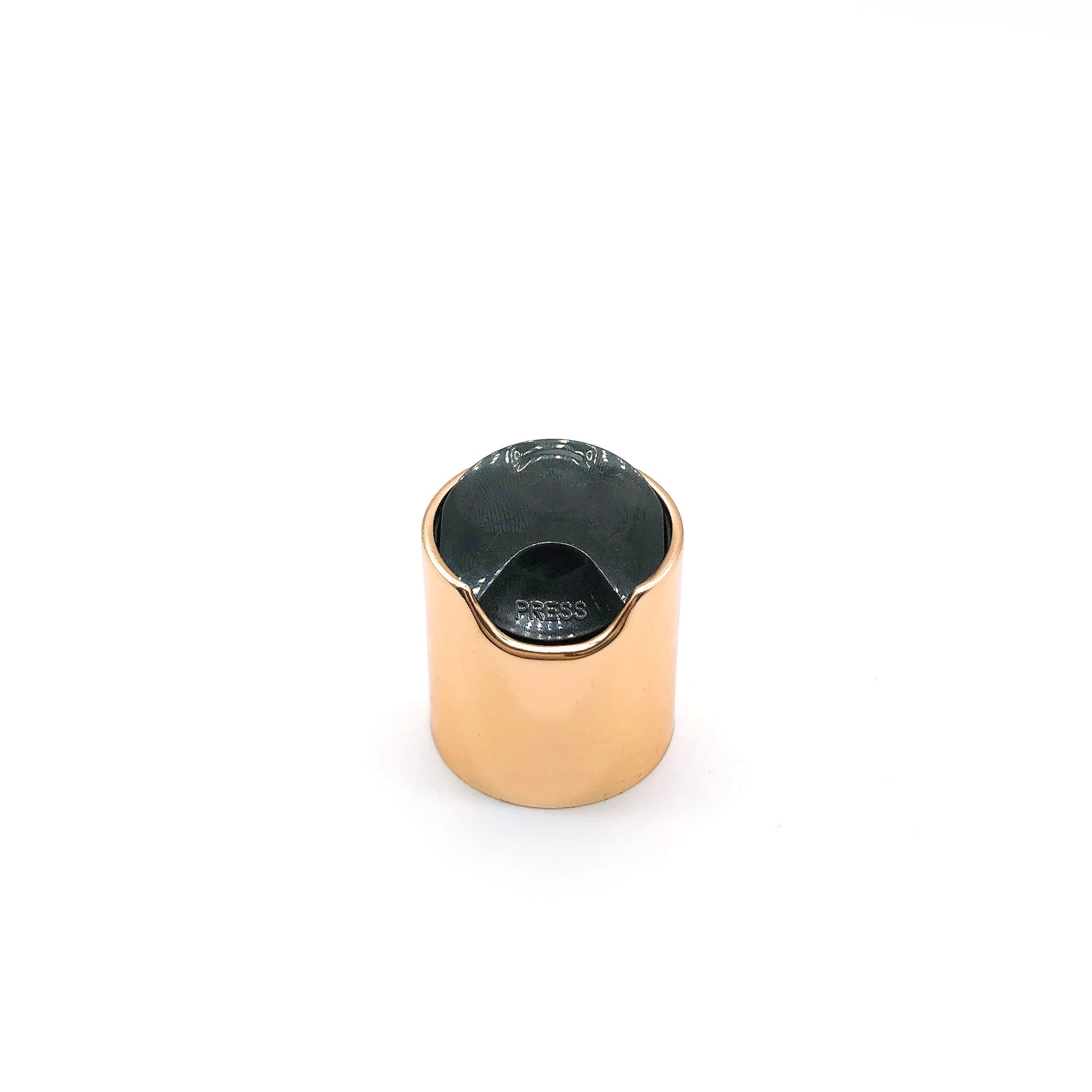 24/410 28/410 Matte or Shiny Gold Silver Aluminum Disc Top Cap Bottle Cap  Press Cap
