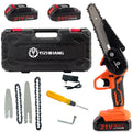 ACS129 21V Industrial Grade Rechargeable Lithium Battery Handheld Electric Chainsaw-Small Portable Outdoor OEM