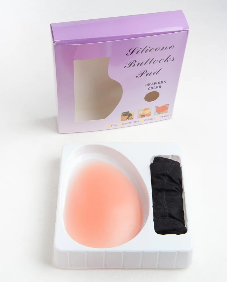 Women Underwear Seamless 200G 300G Adhesive Free Silicone Hip and Butt Enhancer Pads