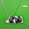 Double Layer Golf Balls Aiming Line Putter 2-Color Black & White Tournament Golf Balls with Custom Logo