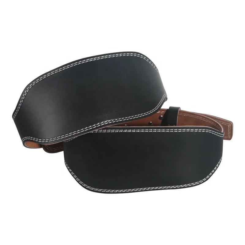 Fitness  Leather Weightlifting Adjustable Lever Belt for Men and Women