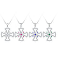 YH JEWELLERY Hot Selling Wholesale Latest Design Korean 925 Sterling Silver Cross Necklace Pendant