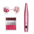 New Arrival Portable Home-use Beauty Manicure Nail Art Tool Electric Mini Nail Drill Portable Nail Polishi