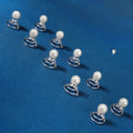 Fashion Pearl Bridal Accessories Twisters Spiral Hair Pin Kids Hair Clip Coil for Wedding Party Swirl Jewelry