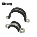 Factory Supplier Cushion Lined P Size Pipe Clamp with Rubber