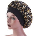 Wholesale Ladies Women Shower Night Cap Sleep Hat Hair Satin Bonnet Custom Hats Logo Embroidery
