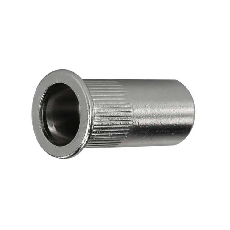 M3 M4 M5 M6 M8 M10 M12 M16 Aluminum Alloy Rivnut Flat Head Threaded Rivet Insert Nutsert Cap Rivet Nut