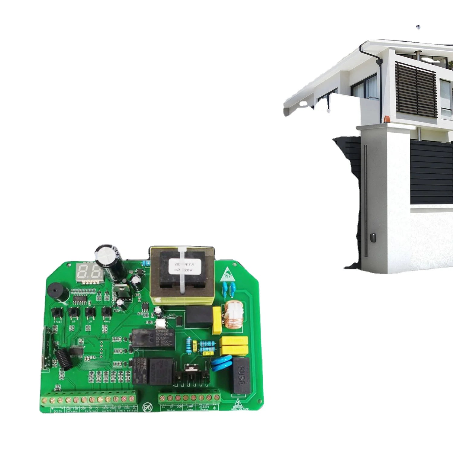YET868-V2.0 Smart Home  Learning Code Sliding Door Controller