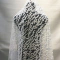 Good Quality Ivory White Embroidery Lace Fabric With Beads Beautiful French Wedding Dress Lace